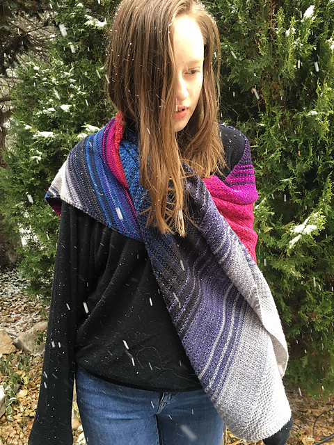 Reverberation Shawl