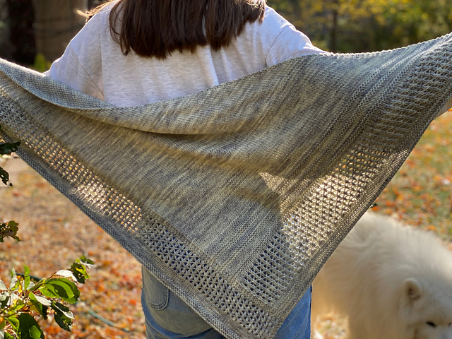 Tilted Shawl