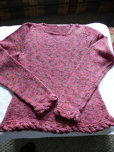 Cable-Edged Tunic