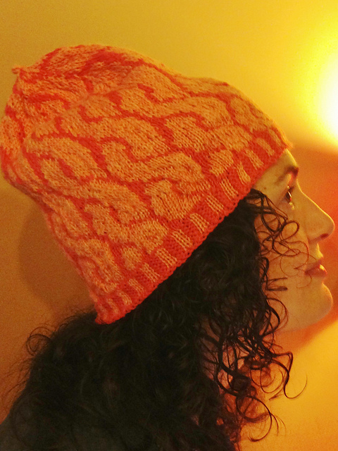CRAZY LAZY CABLES HAT