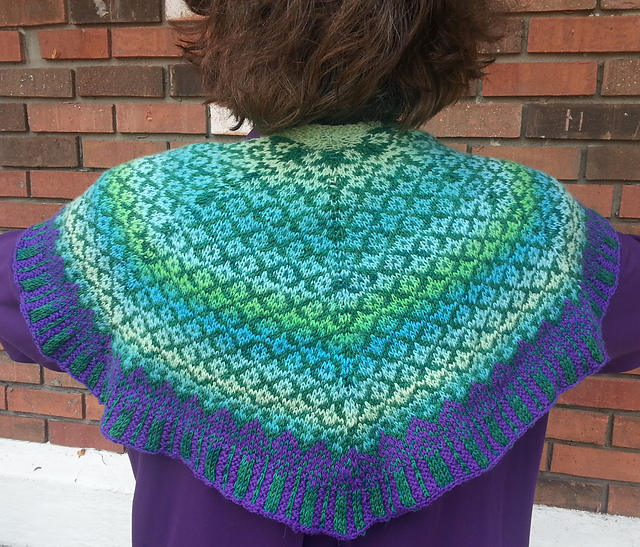 Argos Stranded Shawlette