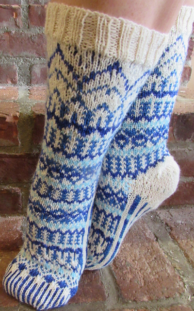 Blue Ice Socks