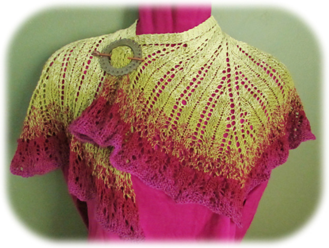Flowering Fern Shawl