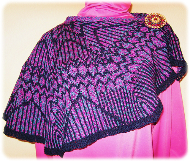 Rose Window Shawlette