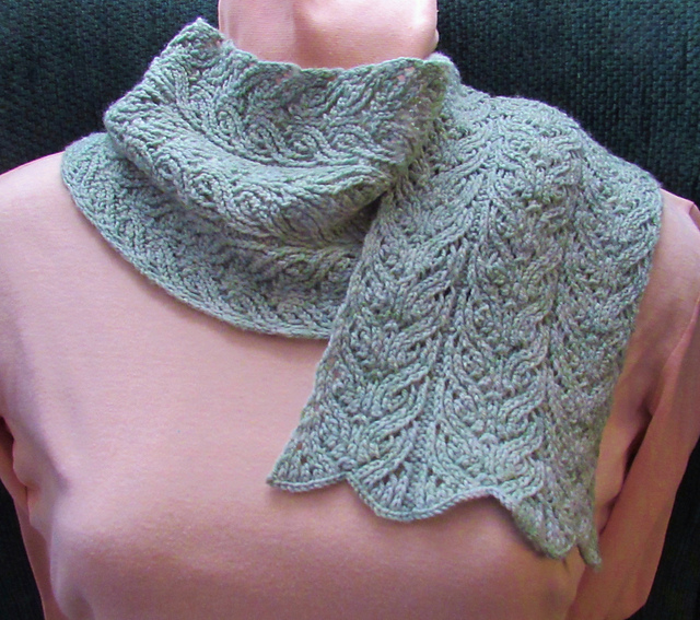 Fiddlehead Fern Scarf
