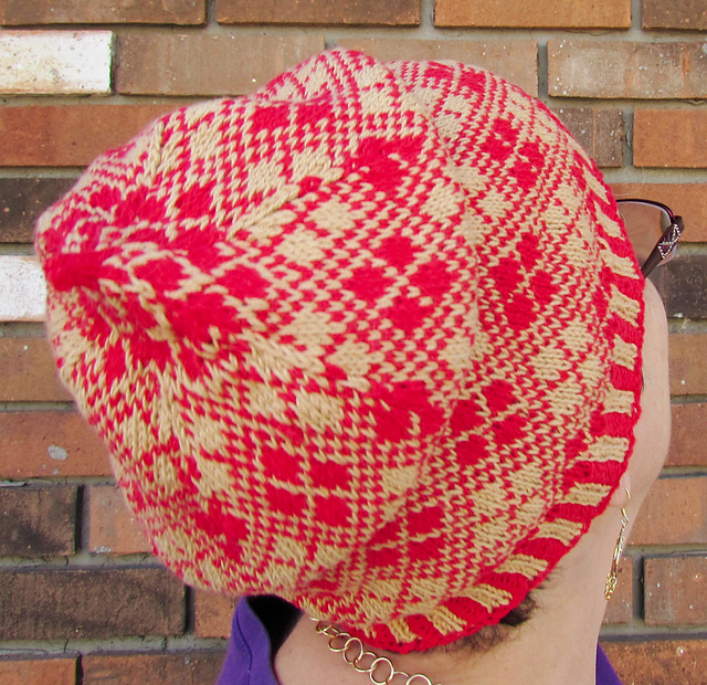 CBD Almost Argyle Slouchy Hat
