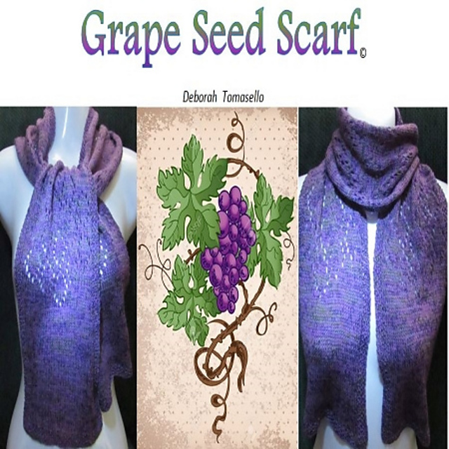Grape Seed Scarf