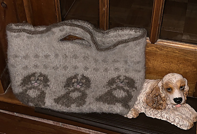 Pooch Pouch Felted Bag