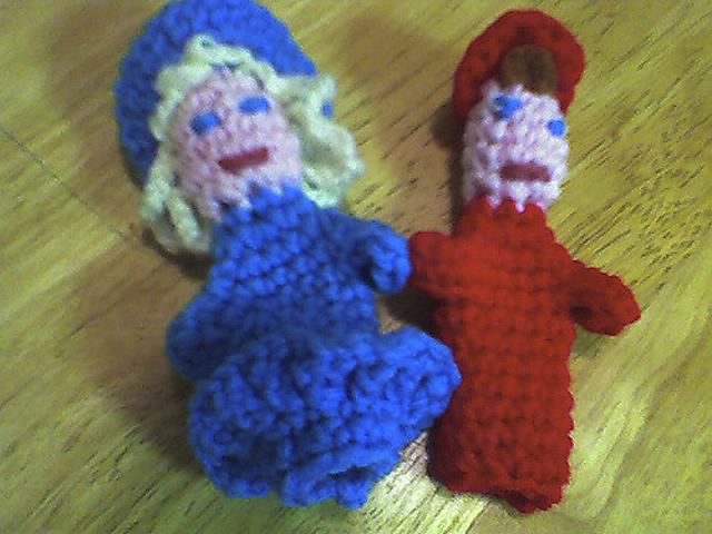 Boy and Girl Finger Puppets