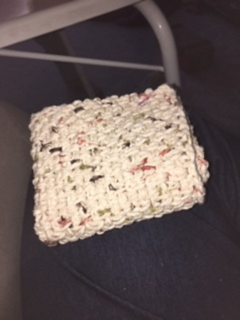 Janice's Moss Dishcloth