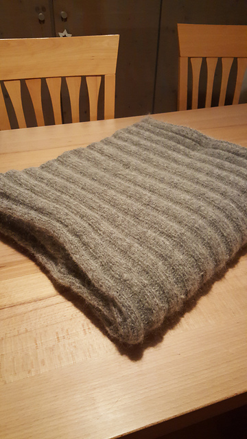 # 44 Wide Ribbed Blanket