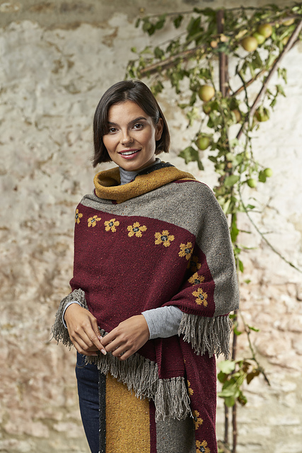 Autumn Floral Wrap