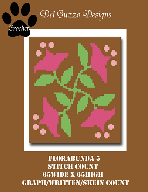 Florabunda Block #5 65x65