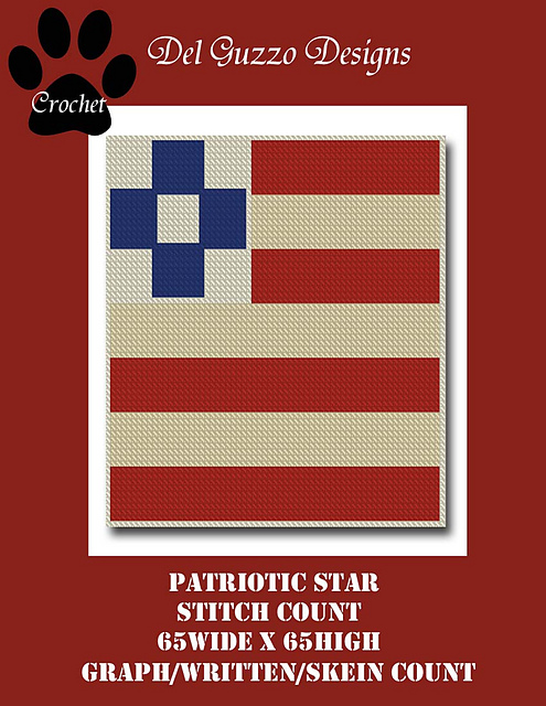 Patriotic Star 65x65 Block #13