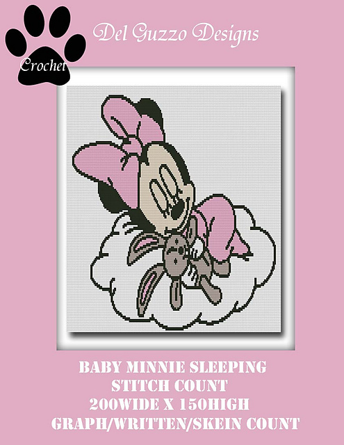 Baby Minnie sleeping