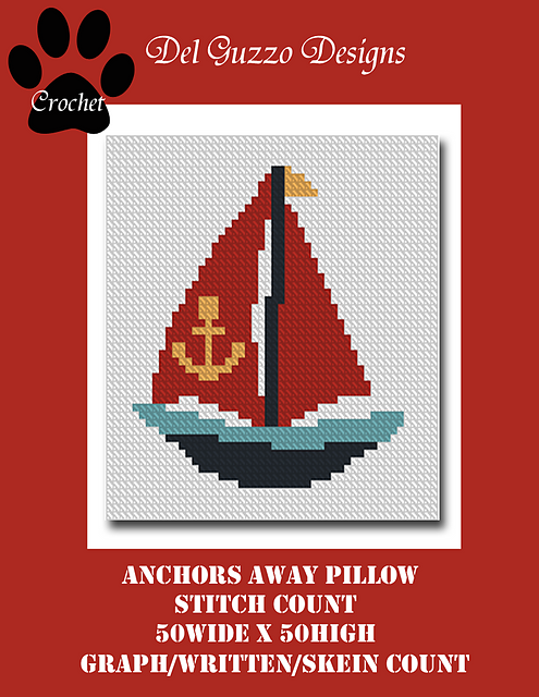 Anchors Away Pillow