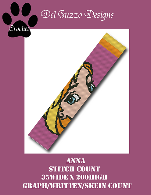 Anna Eyes Frozen Scarf