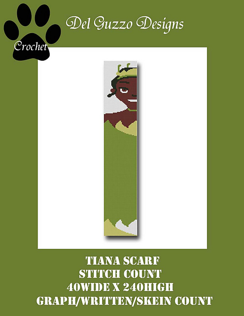 Princess Tiana Scarf
