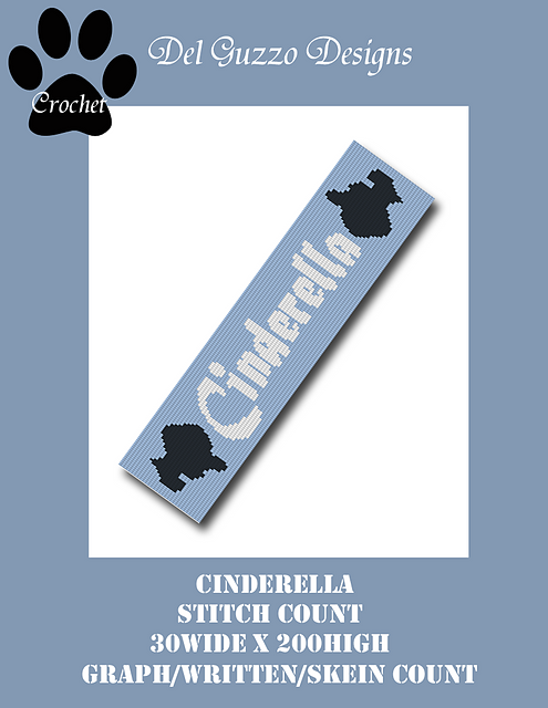 Princess Cinderella Silhouette Scarf