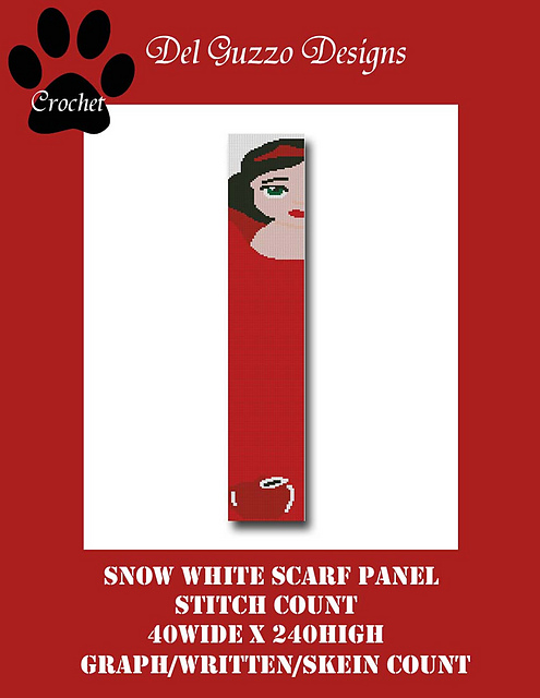Princess Snow White Scarf