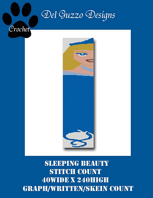 Princess Sleeping Beauty Scarf