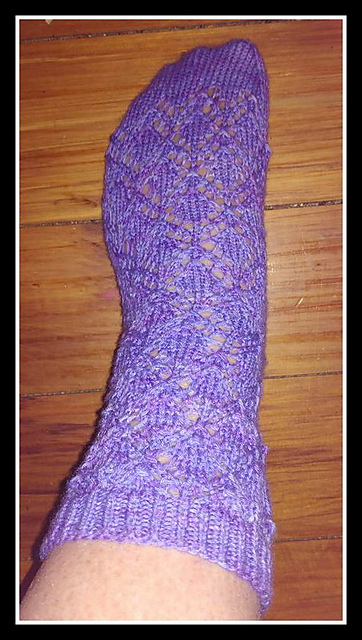 Amelia Rose Sock Top Down