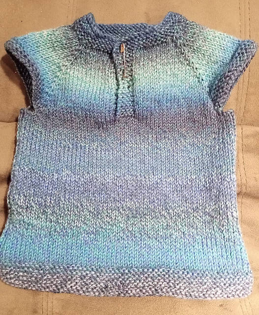 Ravelry: Grandpa's Tee baby to Kindy Kids pattern by Delene Mundy-Bennett