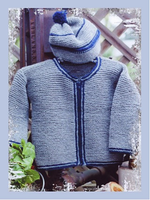 Zip Up Jacket and Hat CH 515