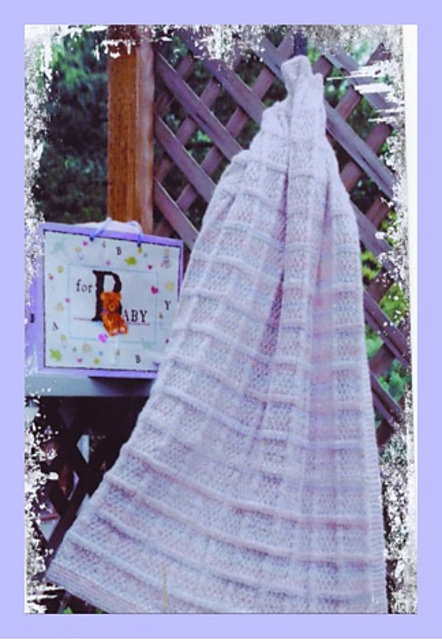 Lattice Baby Afghan CH 508