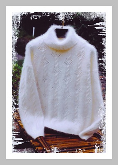 Fan Lace Sweater WS 101