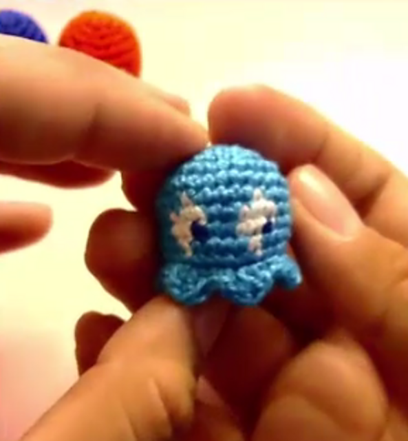 Pacman Ghost Amigurumi