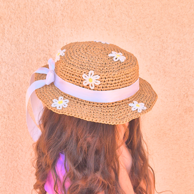 Daisy Boater Hat