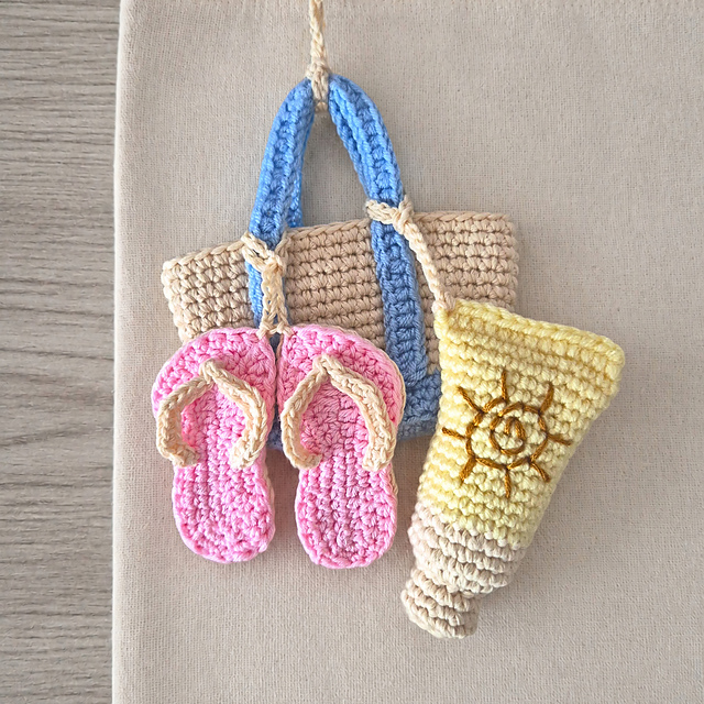 Summer Beach Bag Charm