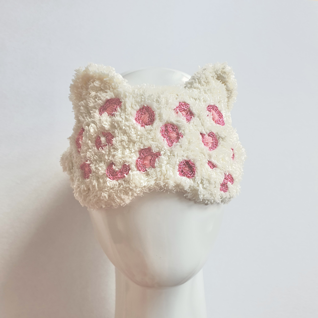 Kitty sleeping eye mask
