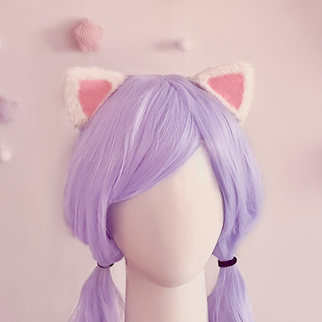 Cat ears hair clips