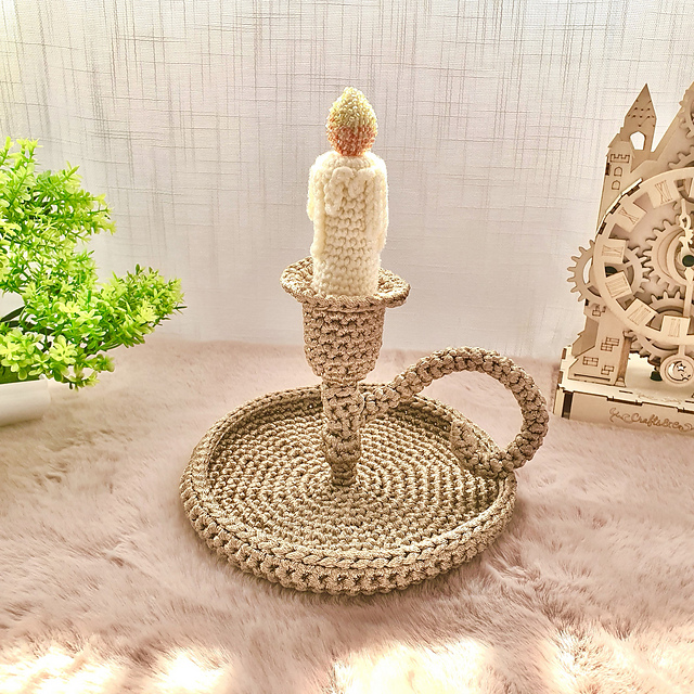 Candlestick Trinket Dish