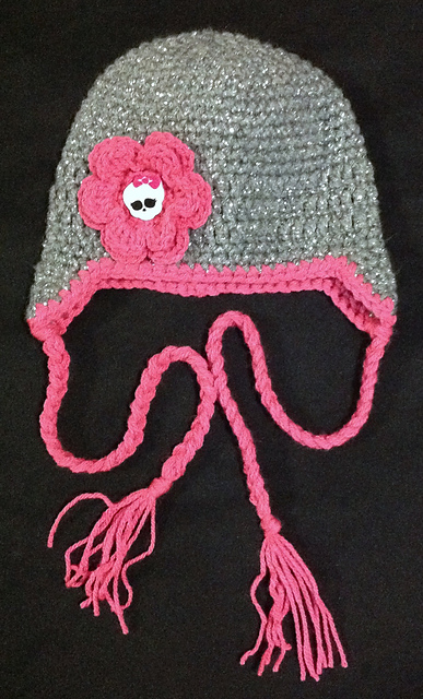 Toddler to adult easy earflap beanie