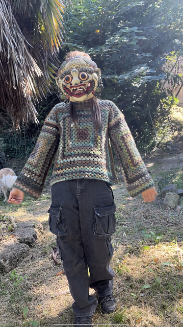 Granny Square Sweater