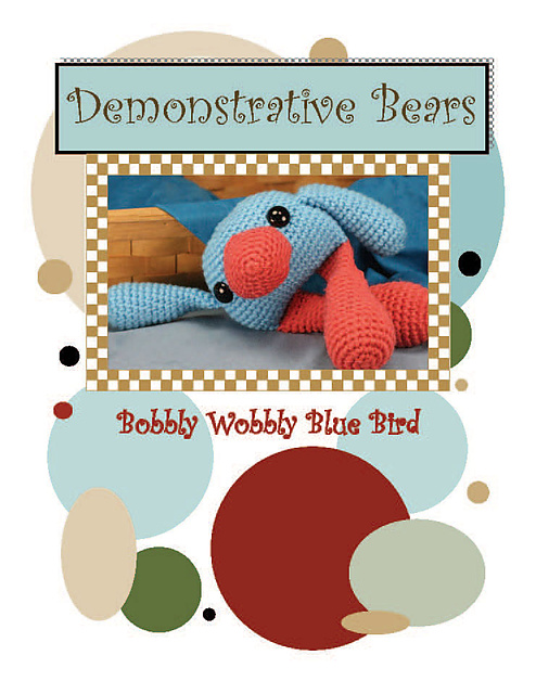 Bobbly Wobbly Blue Bird