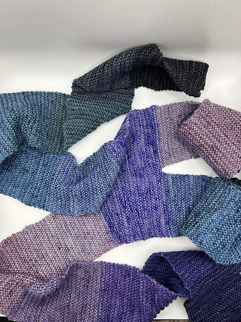 Reversal of Fade scarf