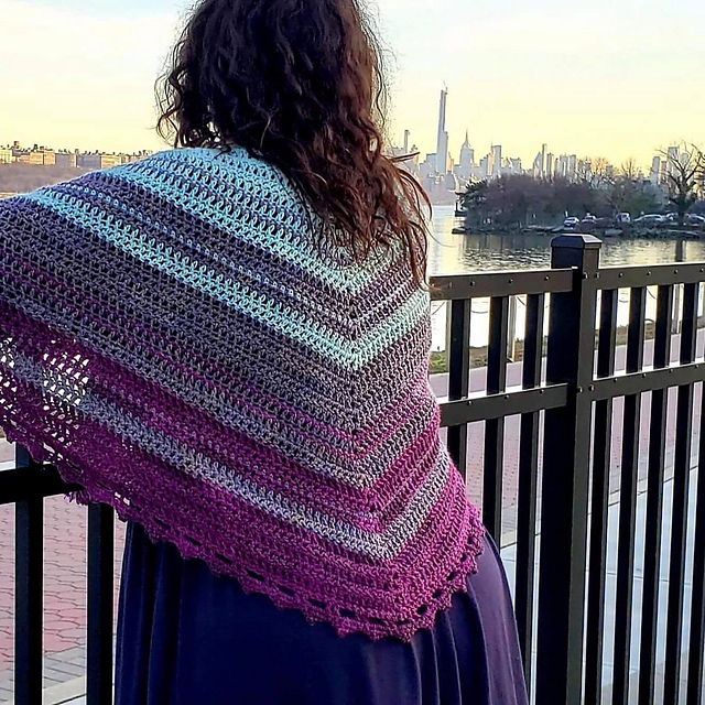 Teagan Faded Shawl