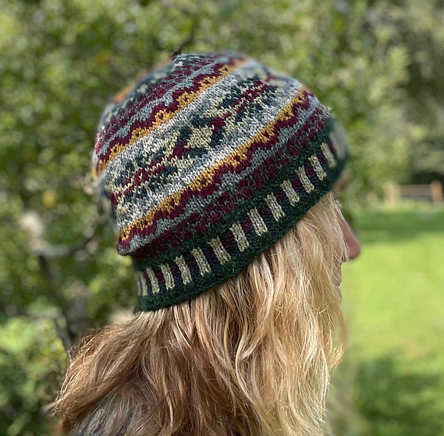 hat pattern cotton knit hat