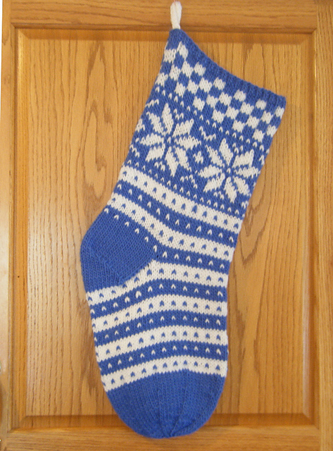 Crystalline Frost Stocking
