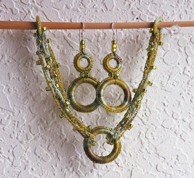 Constellation Bracelet and Earrings