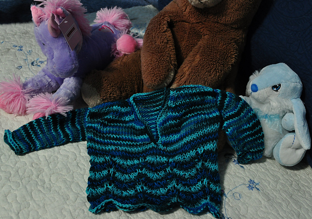 Growing Vine Baby Henley Sweater