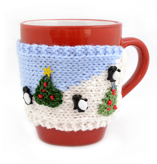 Christmas mug hug