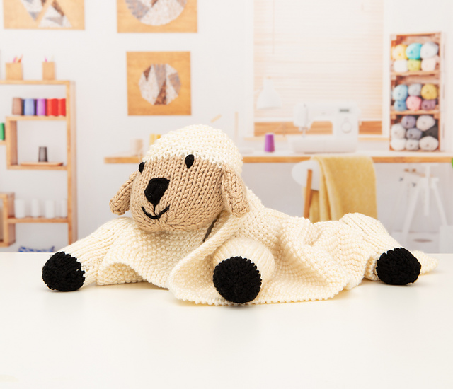 Babies Pram Lamb Blanket