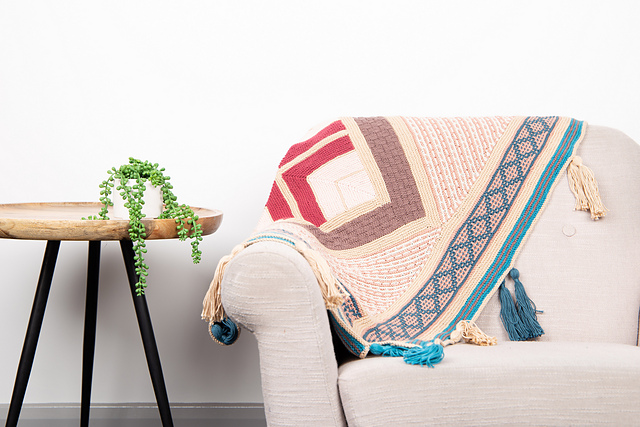 Pastel Tile Blanket