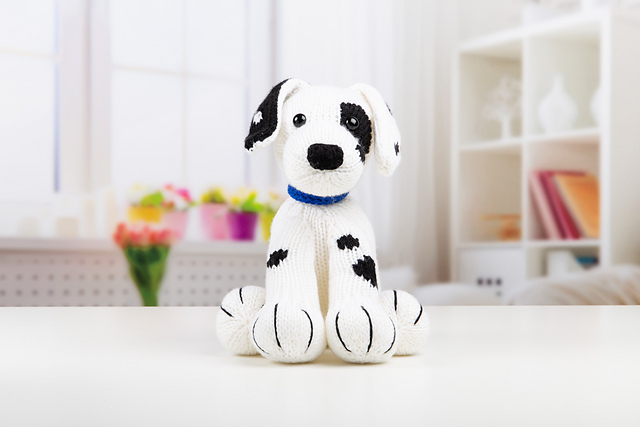 Ravelry: Dalmatian Dera-Dog pattern by Amanda Berry