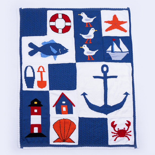 Nautical Blanket Knit-Along